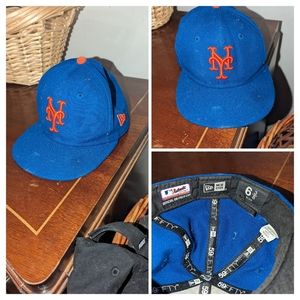 Kids size 2 Mets Fitted Hat- Worn Once